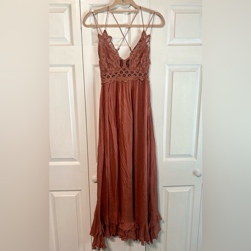 Free People One Adella Maxi Dress S